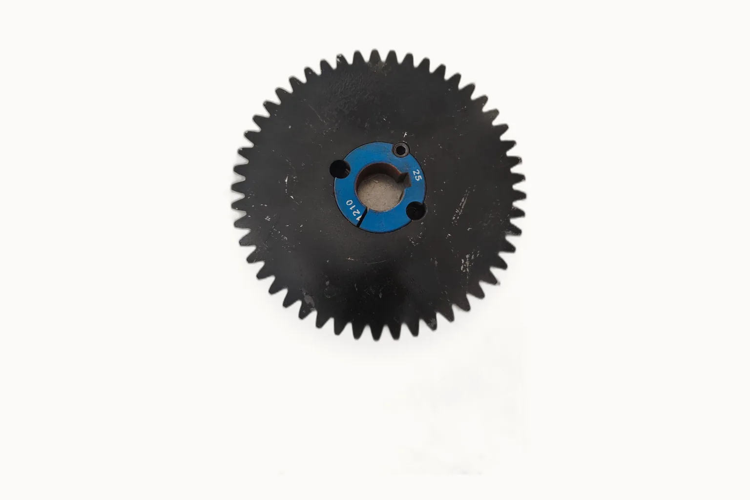 Large sprocket with taper-bush hub — Toolmetrics Engineers