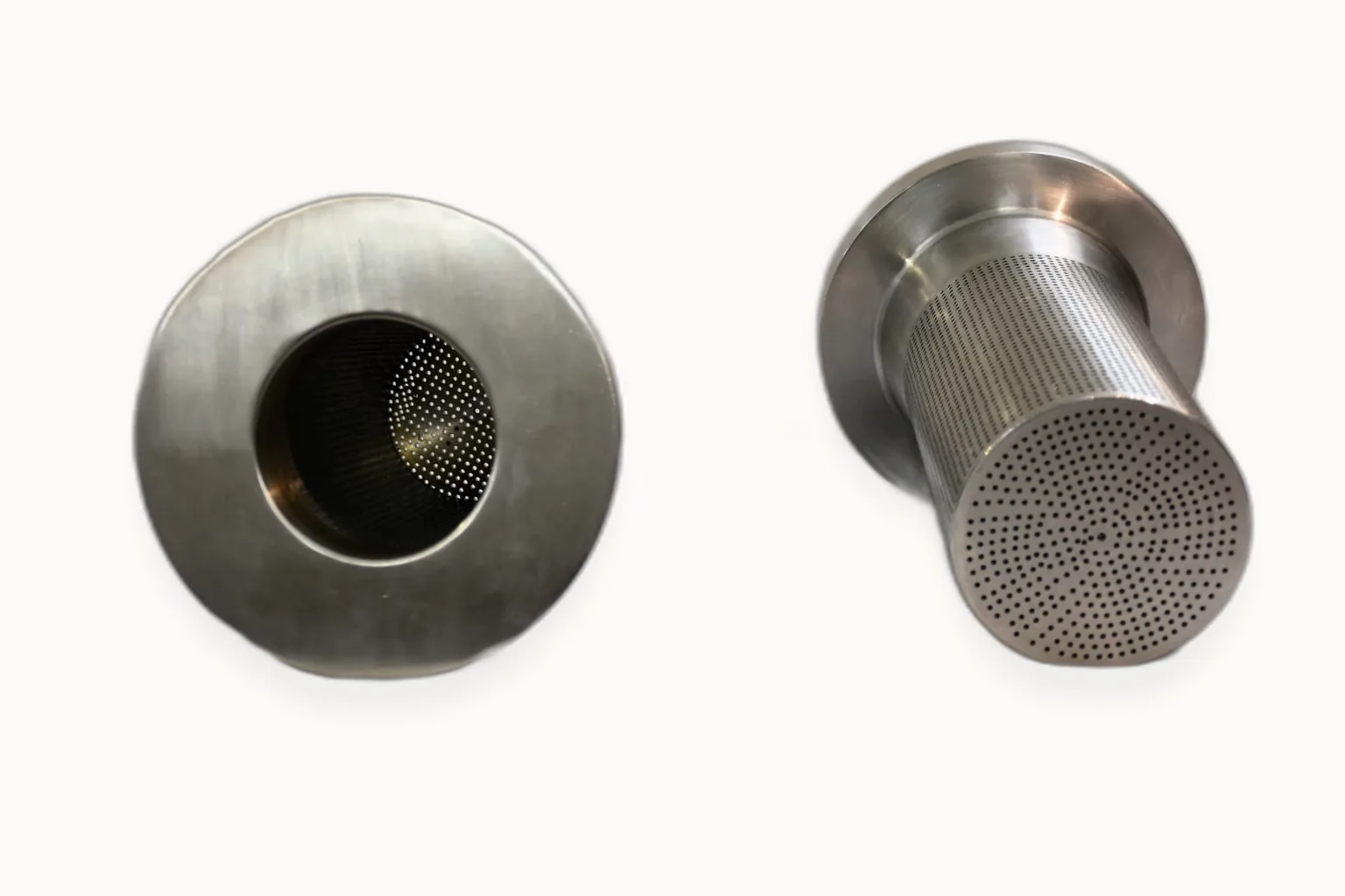 Filter element perforation detail, top view — Toolmetrics Engineers
